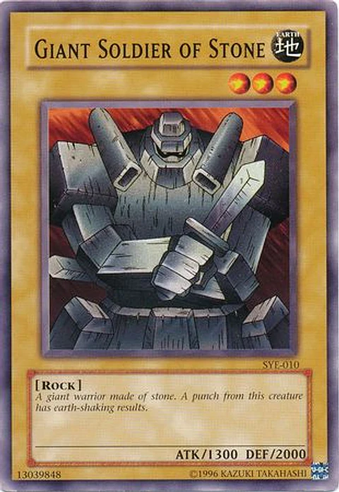 Giant Soldier of Stone - SYE-010 - Common 