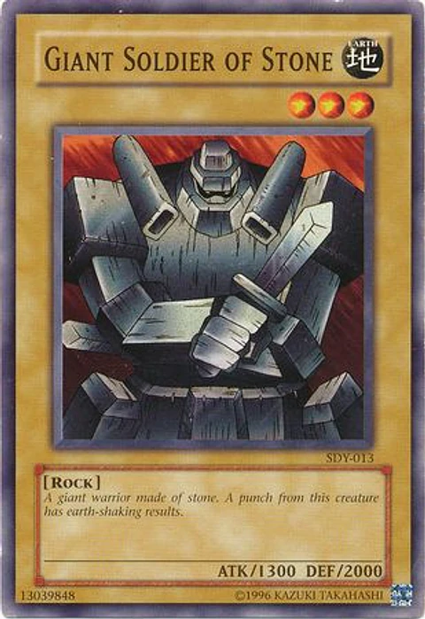 Giant Soldier of Stone - SDY-013 - Common