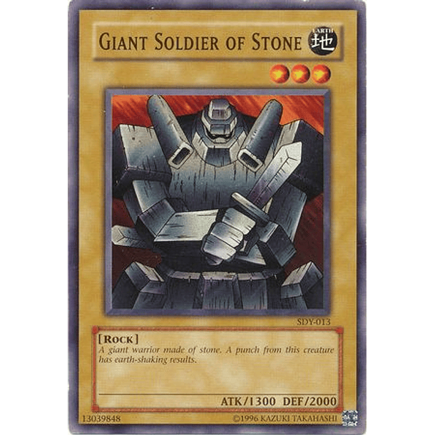 Giant Soldier of Stone - SDY-013 - Common