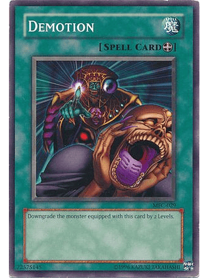 Demotion - MFC-029 - Common 