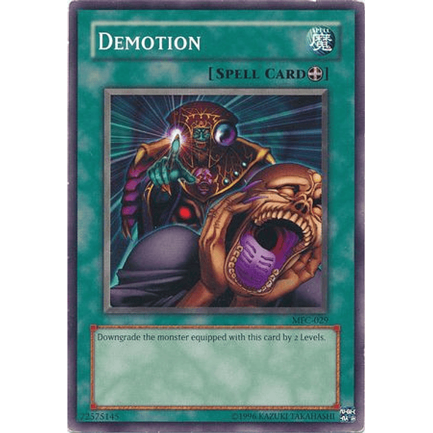 Demotion - MFC-029 - Common 