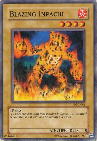 Blazing Inpachi - IOC-061 - Common 1