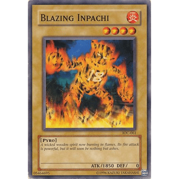 Blazing Inpachi - IOC-061 - Common