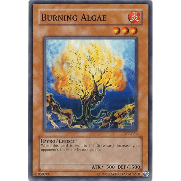 Burning Algae - IOC-062 - Common