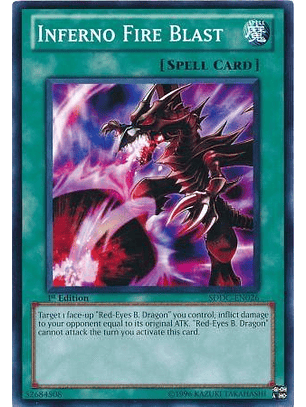 Inferno Fire Blast - SDDC-EN026 - Common