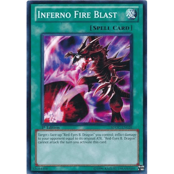 Inferno Fire Blast - SDDC-EN026 - Common