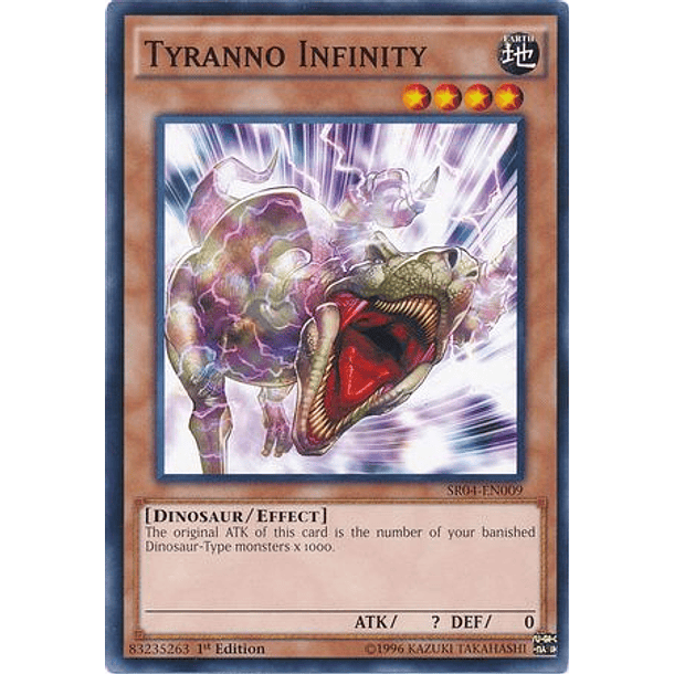 Tyranno Infinity - SR04-EN009 - Common