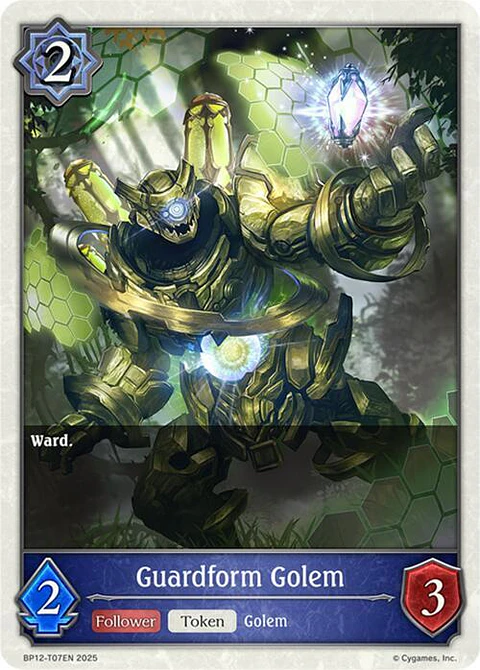 Guardform Golem - BP12-T07EN - Token 