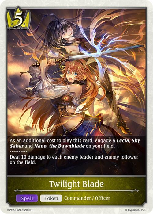 Twilight Blade - BP12-T02EN - Token  1