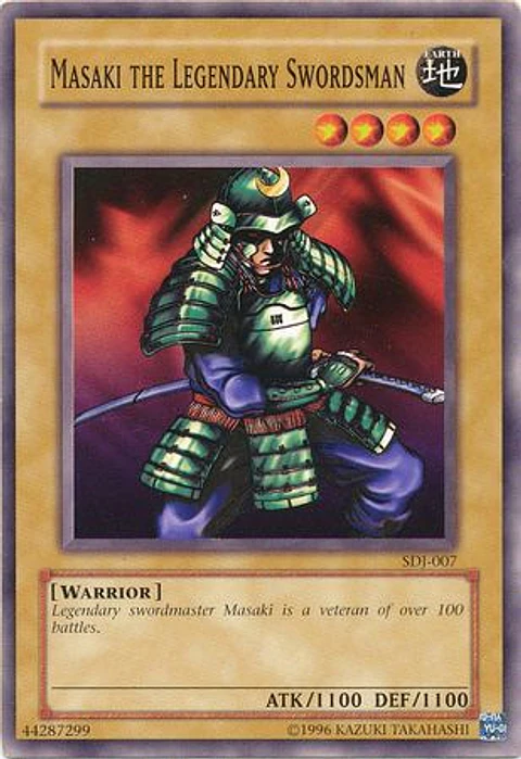 Masaki the Legendary Swordsman - SDJ-007 - Common