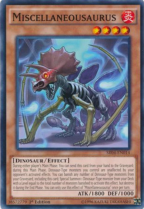 Miscellaneousaurus - SR04-EN014 - Common