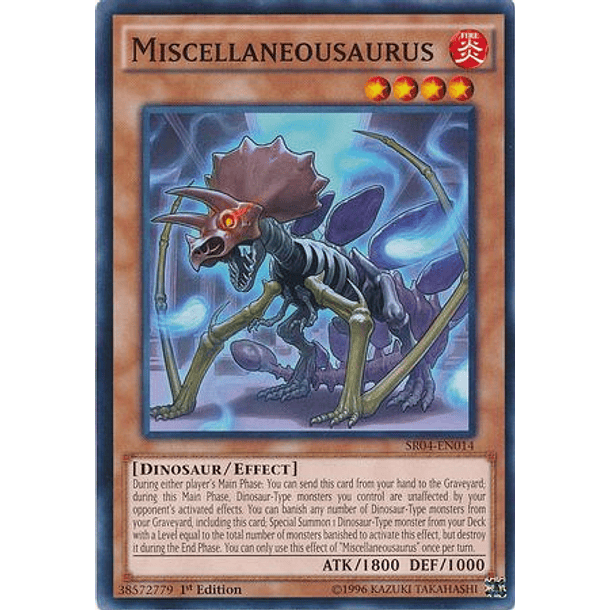 Miscellaneousaurus - SR04-EN014 - Common