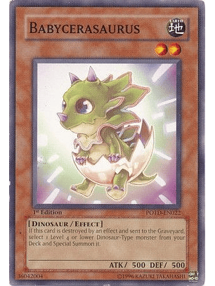 Babycerasaurus - POTD-EN022 - Common