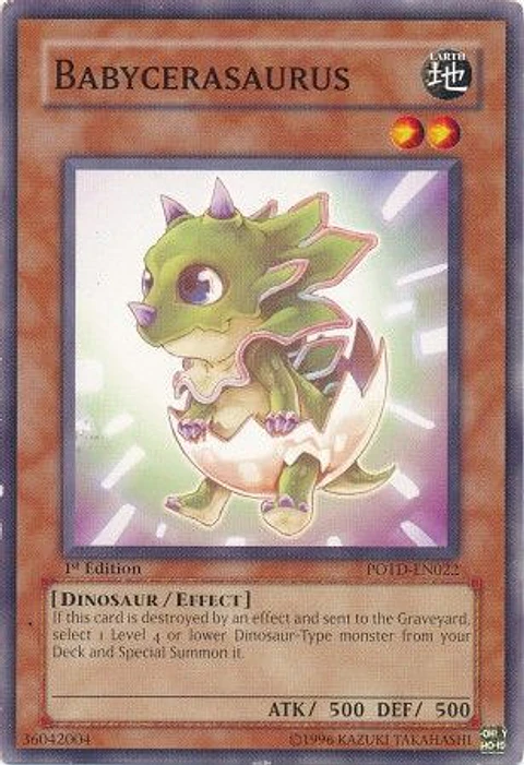 Babycerasaurus - POTD-EN022 - Common