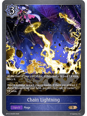 Chain Lightning - BP12-050EN - Bronze 
