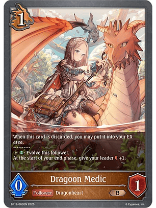 Dragoon Medic - BP12-063EN - Bronze 