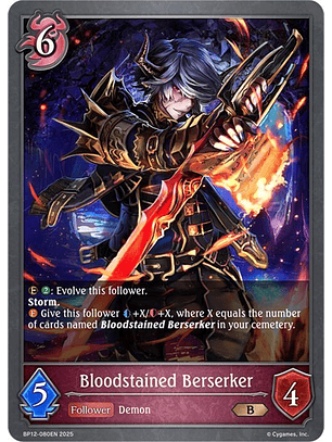Bloodstained Berserker - BP12-080EN - Bronze