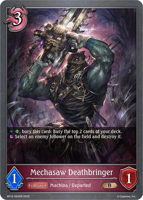 Mechasaw Deathbringer - BP12-083EN - Bronze