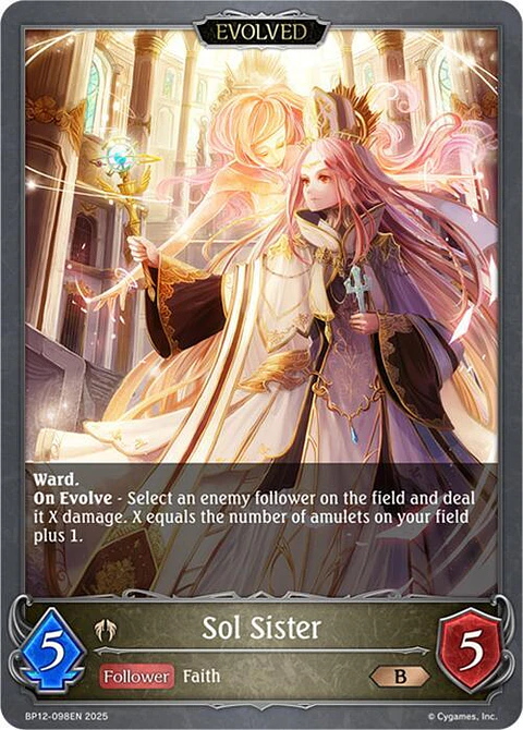 Sol Sister (Evolved) - BP12-098EN - Bronze 
