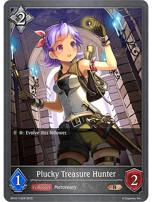 Plucky Treasure Hunter - BP12-112EN - Bronze