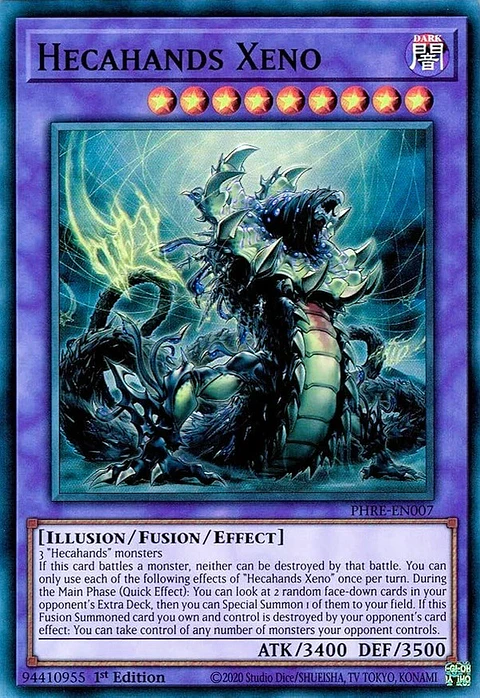 Hecahands Xeno - PHRE-EN007 - Super Rare 