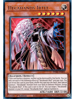 Hecahands Ibtel - PHRE-EN001 - Ultra Rare 