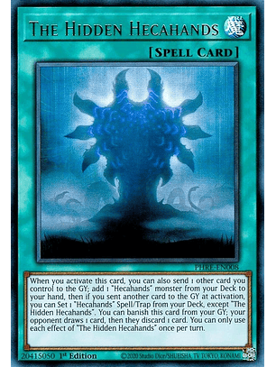The Hidden Hecahands - PHRE-EN008 - Ultra Rare 