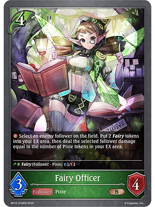 Fairy Officer - BP12-016EN - Bronze