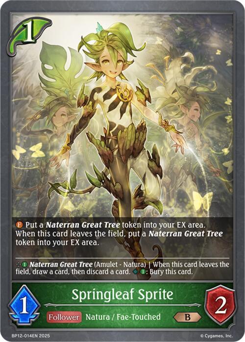 Springleaf Sprite - BP12-014EN - Bronze 1