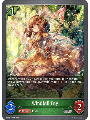 Windfall Fay - BP12-010EN - Silver