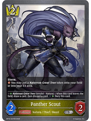 Panther Scout - BP12-027EN - Silver 