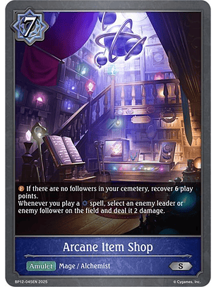 Arcane Item Shop - BP12-045EN - Silver