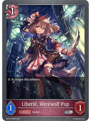 Liberte, Werewolf Pup - BP12-076EN - Silver