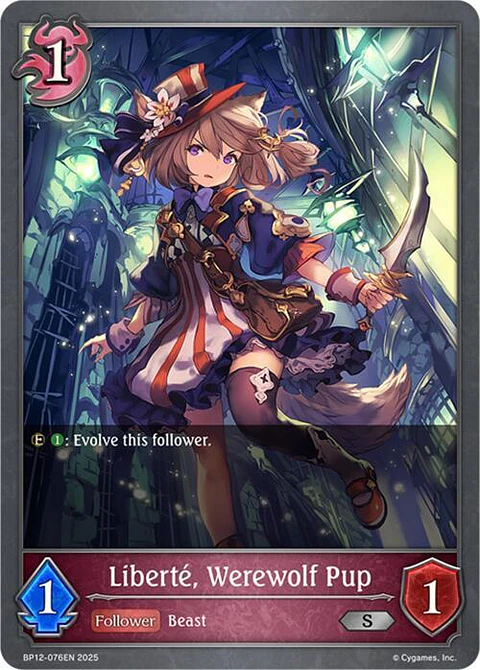Liberte, Werewolf Pup - BP12-076EN - Silver