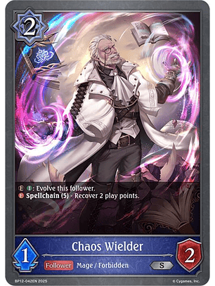 Chaos Wielder - BP12-042EN - Silver