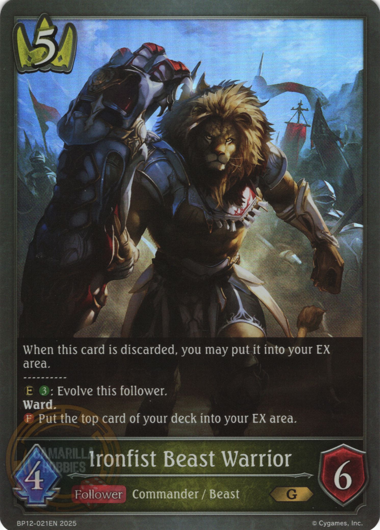 Ironfist Beast Warrior - BP12-021EN - Gold 1