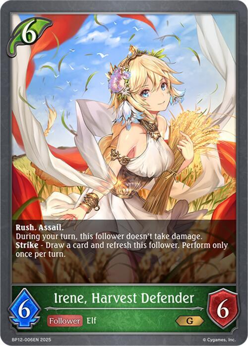 Irene, Harvest Defender - BP12-006EN - Gold 2