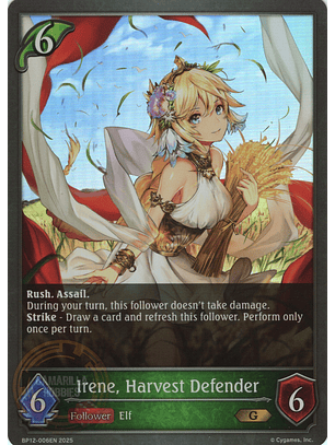 Irene, Harvest Defender - BP12-006EN - Gold