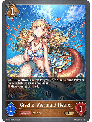 Giselle, Mermaid Healer - BP12-057EN - Gold