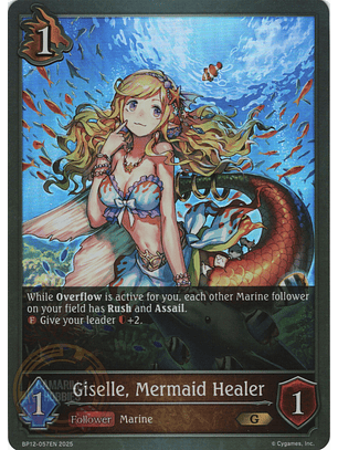 Giselle, Mermaid Healer - BP12-057EN - Gold