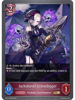 Jackshovel Gravedigger - BP12-072EN - Gold 