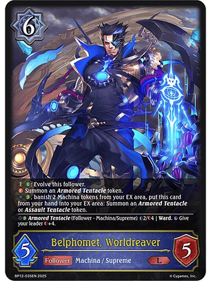 Belphomet, Worldreaver - BP12-035EN - Legendary 