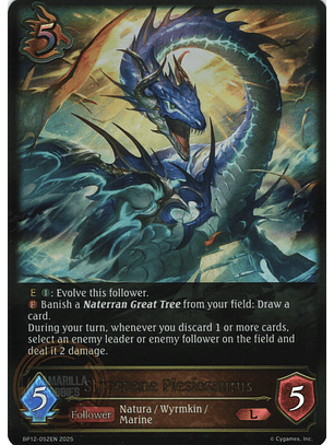 Shipsbane Plesiosaurus - BP12-052EN - Legendary 