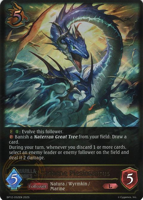 Shipsbane Plesiosaurus - BP12-052EN - Legendary 