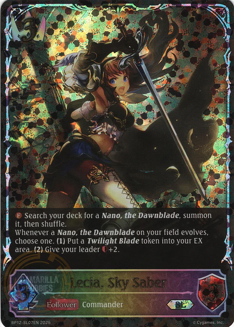 Lecia, Sky Saber - BP12-SL07EN - Super Legendary 