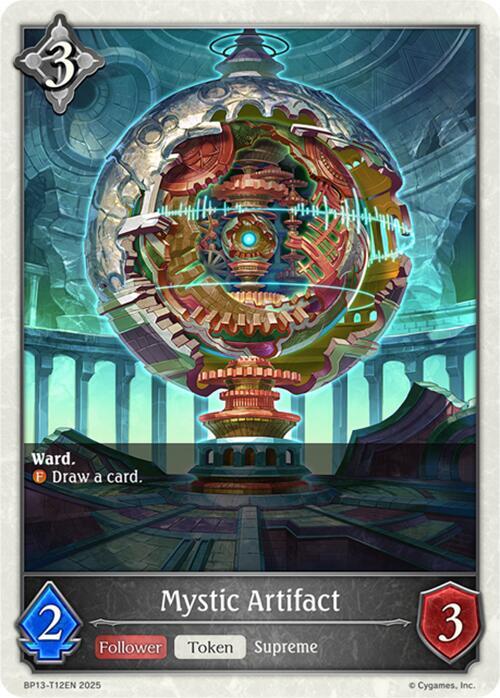Mystic Artifact - BP13-T12EN - Token  1