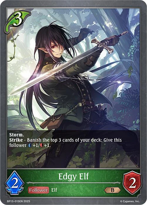Edgy Elf - BP13-015EN - Bronze