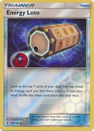 Energy Loto - 122/145 - Uncommon Reverse Holo 1