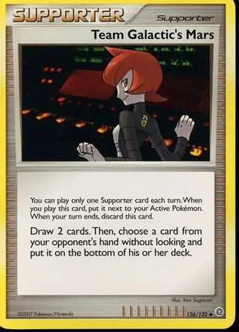 Team Galactic's Mars - 126/132 - Uncommon