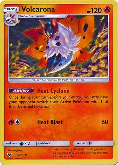 Volcarona - 13/73 - Uncommon